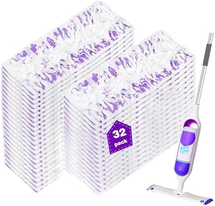 32 Count Swiffer PowerMop Refill Pads - Multi-Surface Wood Floor Replacement