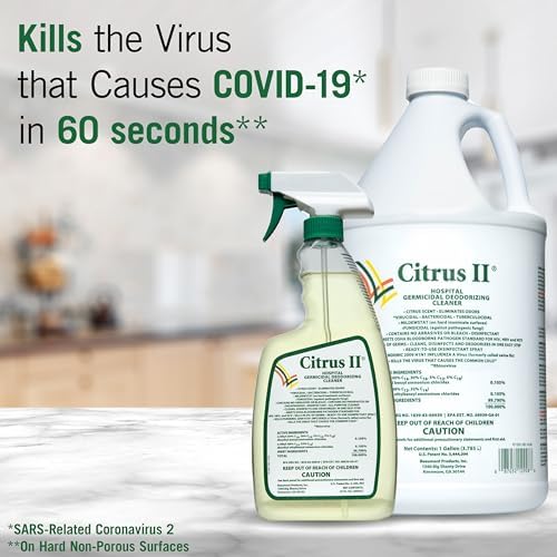 Citrus II Hospital Germicidal Deodorizing Cleaner 1 Gallon