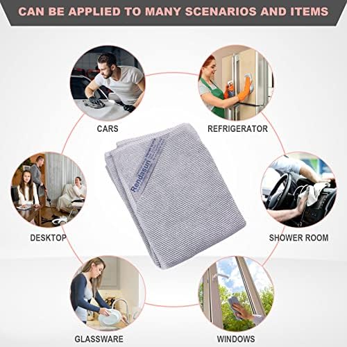 YOLOLOY Enviro Cleaning Cloth 35cm x 35cm Superfine Fiber No Chemicals Needed