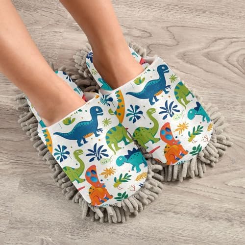 Zhirexin Microfiber Mop Slippers for Men Women 1