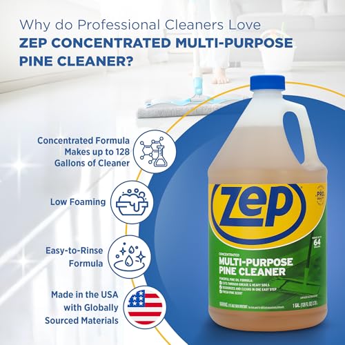 Zep Concentrated Pine Cleaner 128 oz Case of 4