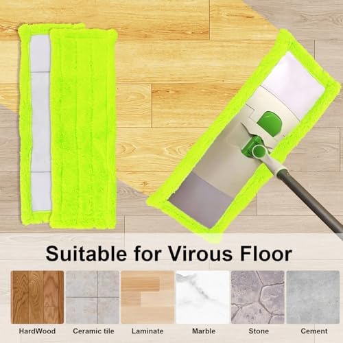 8 Pack SavStor Microfiber Mop Pads for Scotch-Brite M-005