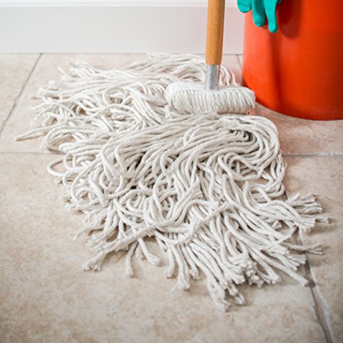 Sparta Flo-Pac Mop Head Cut-End with White Band