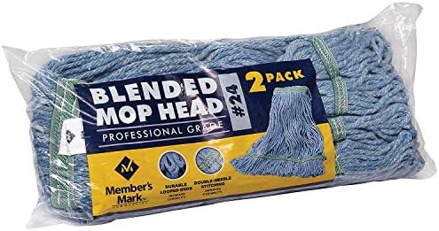 Members Mark Commercial 24 Blended Mop Head 2 Pack