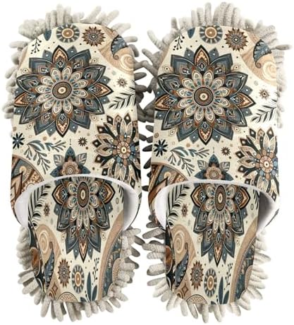Zhirexin Mandala Kitchen Cleaning Slippers