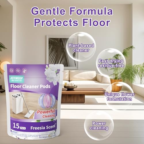 JOYMOOP 30 PCS Floor Cleaner Pods Mopping Solution