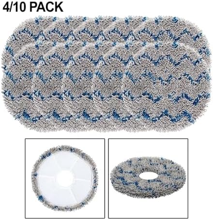 4-Pack Mop Cloth Rag for DEEBOT N30 and Omni