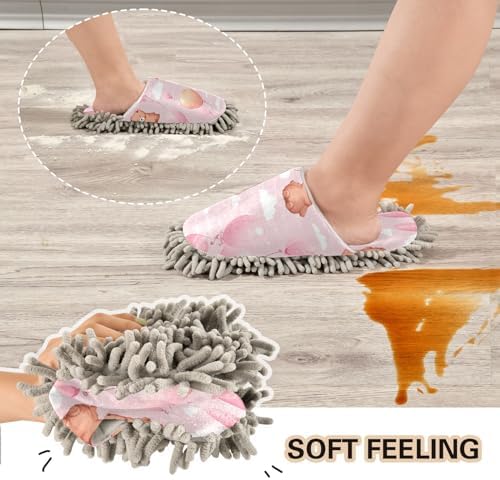 Bulletgxll Bears and Balloons Mopping Slippers - M