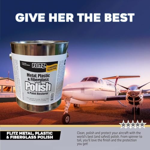 Flitz Multi-Purpose Metal Polish Paste - 1 Gallon USA Made