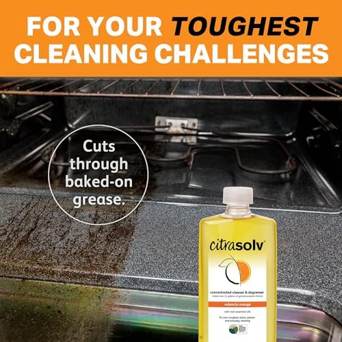 Citra Solv - Concentrated Cleaner Degreaser 16 Fl Oz Natural Non-Toxic