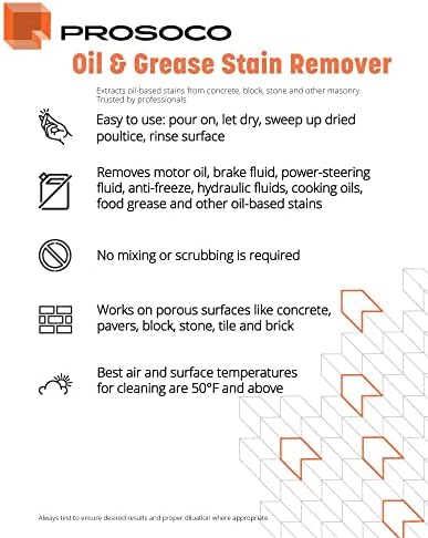 PROSOCO OG Stain Remover - 1 Gallon Floor Cleaner