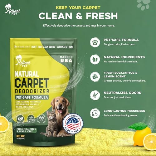 Reliant Pet Carpet Deodorizer Powder 24oz