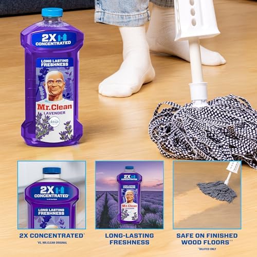 Mr Clean 2X Concentrated All Purpose Cleaner 41oz Lavender