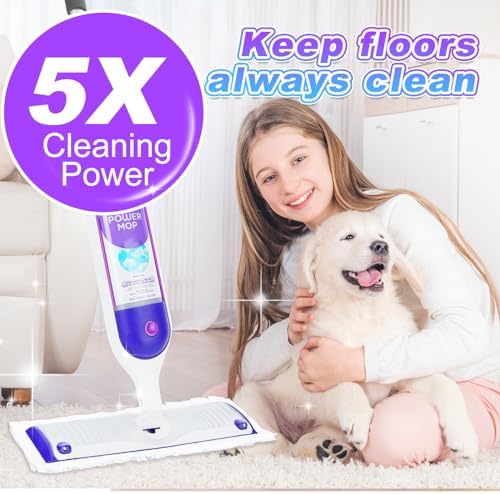 YagoDago Disposable Mop Pads for Swiffer PowerMop 5 Count