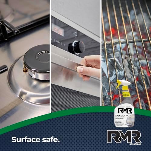 RMR Stainless Steel Cleaner and Polish - 30-Ounce Heavy-Duty Formula