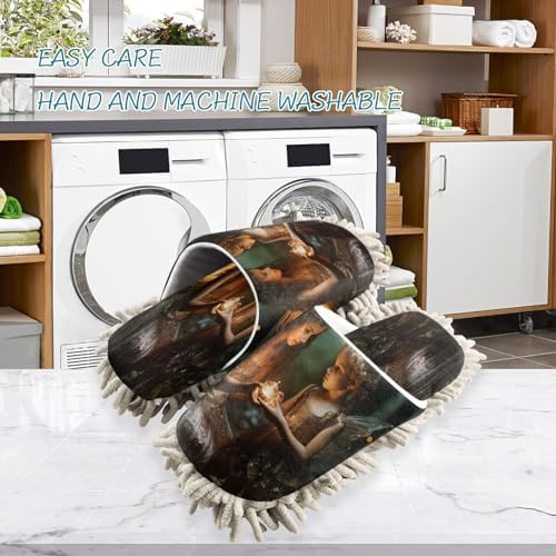 Zhirexin Flower Genie Cleaning Slippers