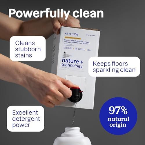 ATTITUDE Floor Cleaner Refill 676 Fl Oz