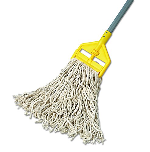 Rubbermaid Commercial V11600 WH00 Cotton Wet Mop Head Pack of 12