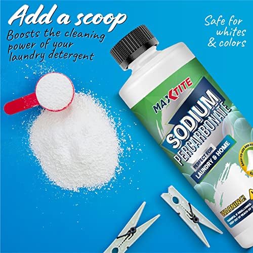 MAXTITE Sodium Percarbonate 2 lbs - Eco-Friendly Multi-Use Cleaner