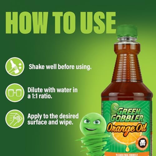 Green Gobbler Cold-Pressed Orange Oil - 32 oz All-Purpose Cleaner