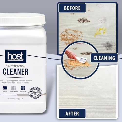 HOST Dry Extraction Cleaner - Natural Non-Toxic Biodegradable