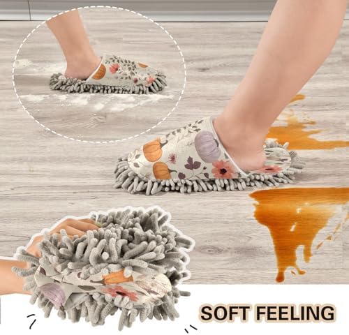 Zhirexin Colorful Autumn Cleaning Slippers 1