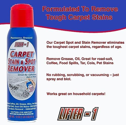 LIFTER-1 Carpet Spot Remover for Stains and Pet Spots