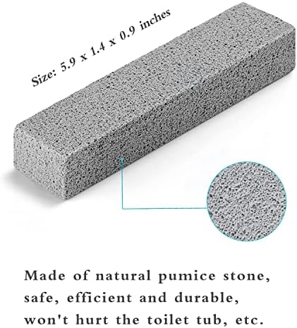 12 Pack Pumice Stone Toilet Cleaner for Calcium and Rust Removal