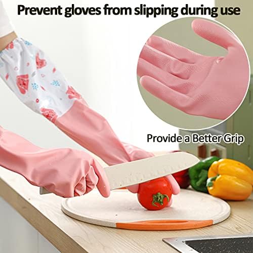 3pcs Waterproof Reusable Kitchen Gloves for Cleaning Laundry and Gardening