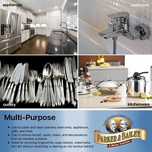 Parker Bailey Stainless Steel Polish - Shine Up Appliances and Kitchen Surfaces