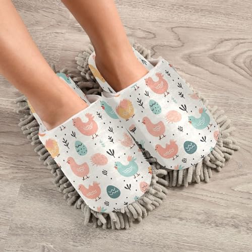 Bulletgxll Mopping Slippers for Floor Cleaning