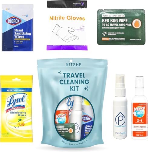 KITSHE Travel Cleaning Kit - Compact Ready