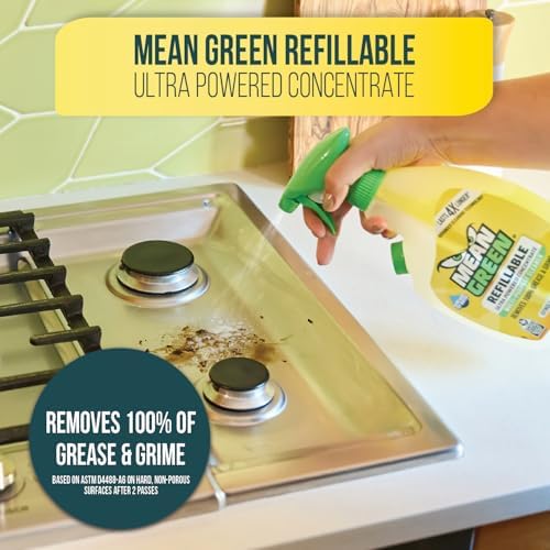 Mean Green Refillable Multi Purpose Cleaner Citrus Green Tea 143 fl oz