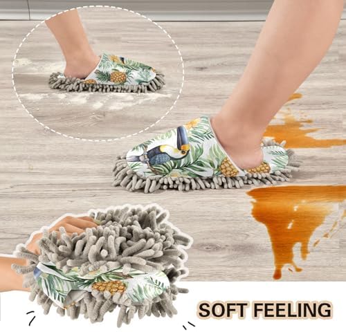 RunningBear Mop Slippers for Easy Cleaning