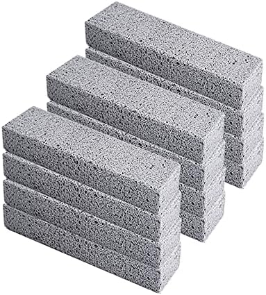 12 Pack Pumice Stone Toilet Cleaner for Calcium and Rust Removal