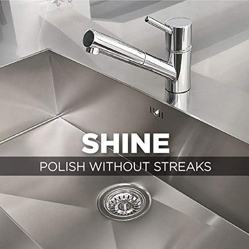 Weiman Stainless Steel Cleaner with Microfiber Cloth - 8 Ounce