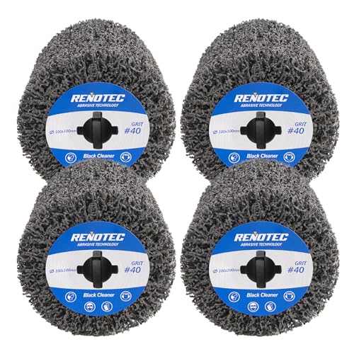 RENOTEC 4 Black Cleaner 4 Pcs Pack Rust Remover