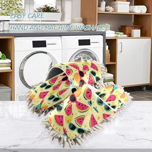 Bulletgxll Watermelon Mopping Slippers L