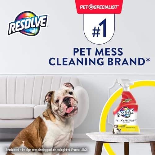 Resolve Pet Specialist Urine Destroyer Spray 22 Fl Oz