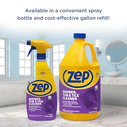 Zep Shower Tub and Tile Cleaner 1 Gallon Case of 2