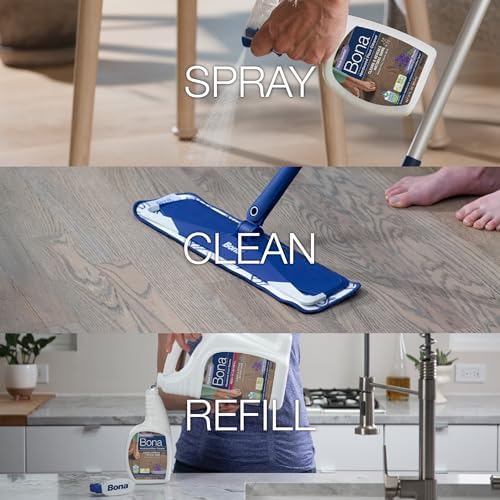 Bona Hardwood Floor Cleaner Spray - 32 fl oz - Lavender Thyme Scent