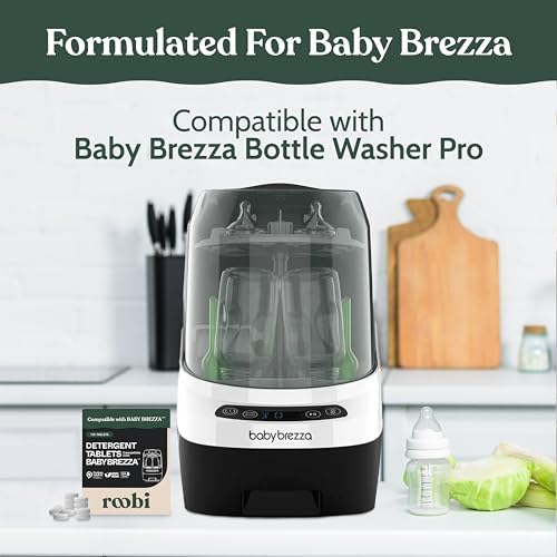 Roobi Detergent Tablets for Baby Brezza Bottle Washer Pro 120 Count