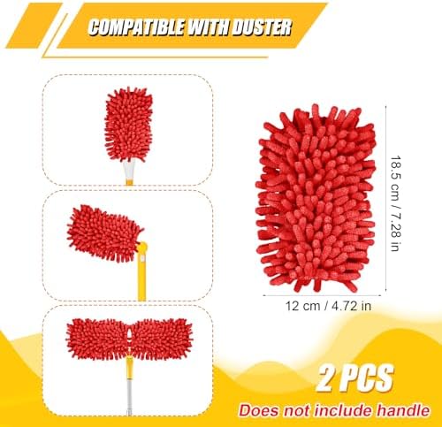 2pcs Microfiber Duster Refills Heavy Duty