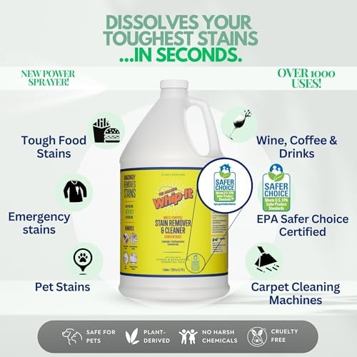 THE AMAZING WHIP-IT 128 Ounce Multi Purpose Cleaner