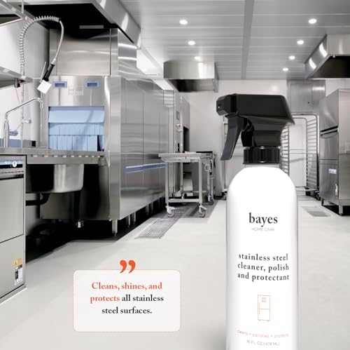 Bayes 16oz Stainless Steel Cleaner Spray 6 Pack