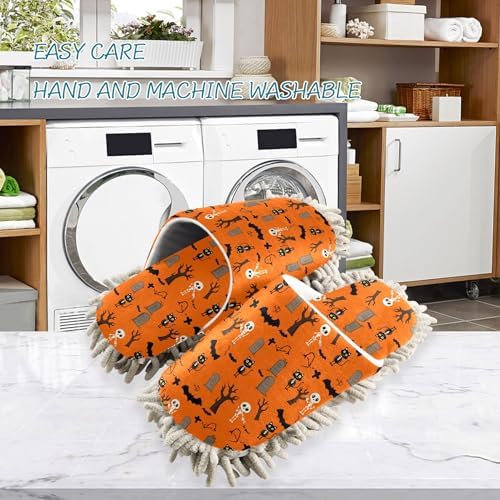 Burbuja Playful Skeletons Mop Slippers for 5-8