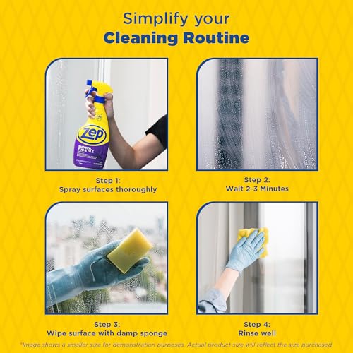 Zep Shower Tub and Tile Cleaner 1 Gallon Case of 2