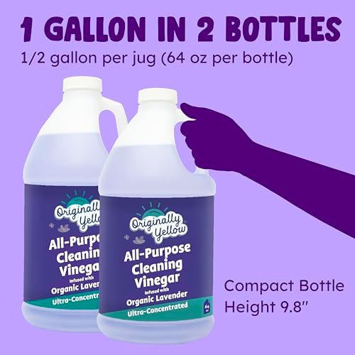Originally Yellow Lavender Vinegar Cleaner 1 Gallon 1