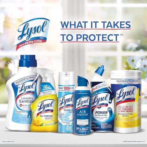 Lysol Disinfectant Spray Lemon Breeze 125oz 1