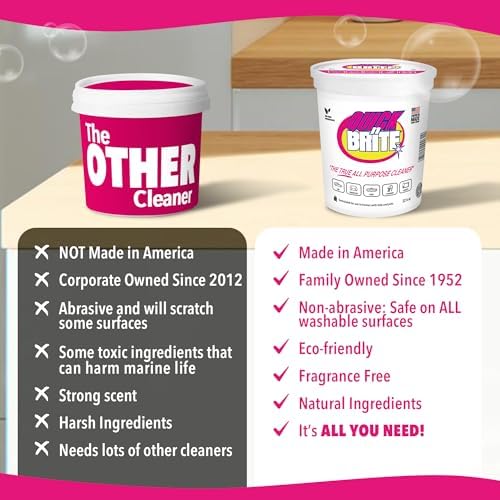 Quickn Brite All Purpose Cleaning Paste 12 Oz